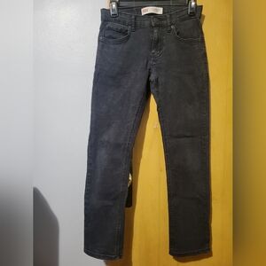 Levi's 511 Boy Jeans, washed black, slim fit, Size 12 U.S.